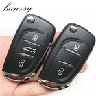 23BTN CE0523 модифицированный чехол для выкидного складного ключа для Peugeot 306 407 306 807 Citroen C2 C4 C5 C6 C8 Berlingo; Picasso VA2HU83