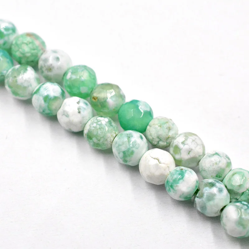 Оптовая продажа граненые бусины из натурального камня диаметром 4 мм розового