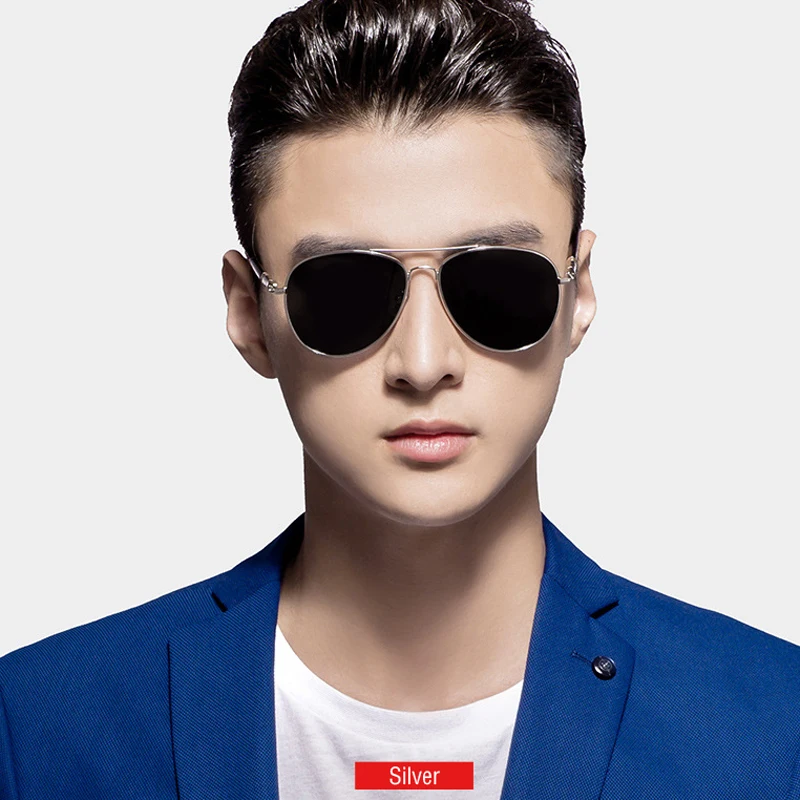 2019 антибликовые авиационные поляризационные солнцезащитные очки мужские