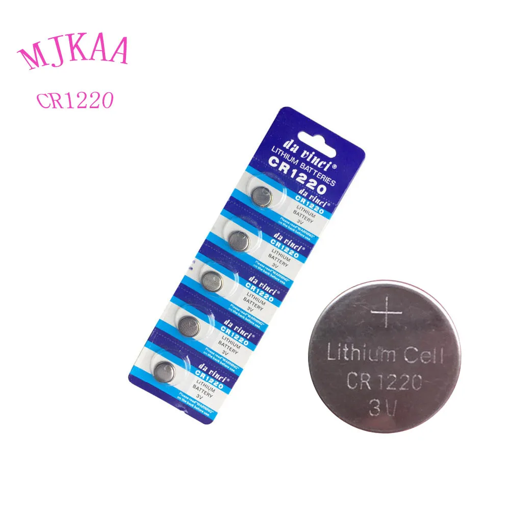 10 шт./1,55 в CR1220 Кнопочная батарея DL1220 BR1220 LM1220 CR 1220 электронные часы с дистанционным управлением игрушки литиевая батарея