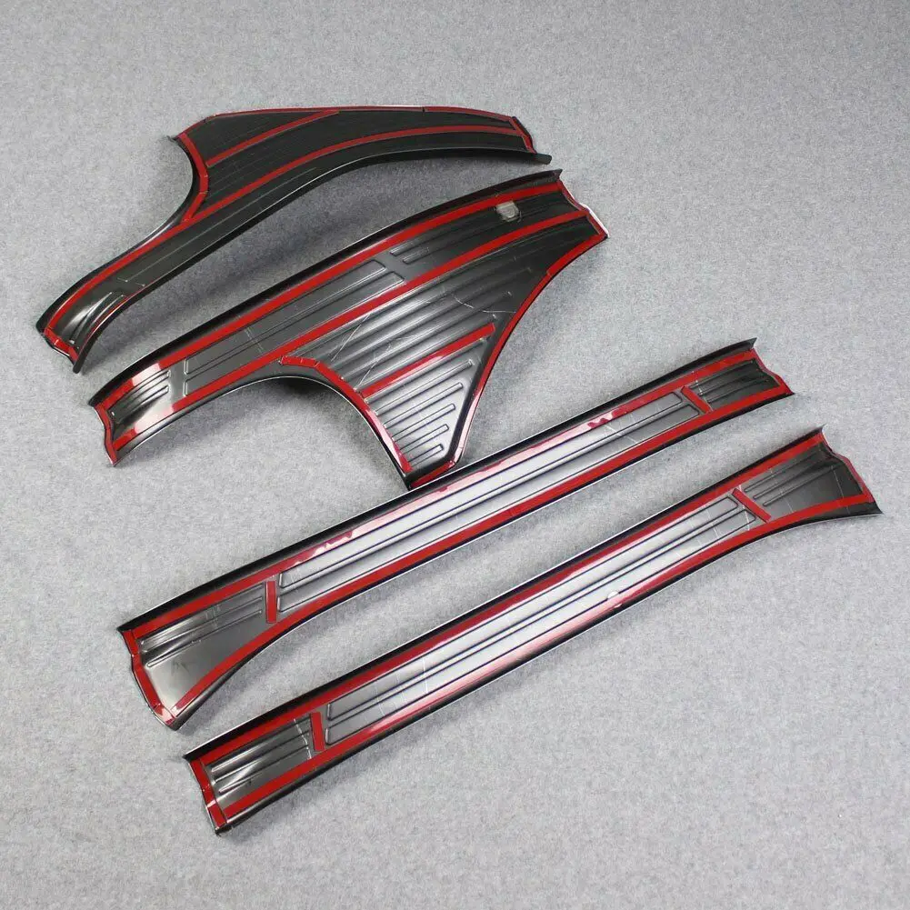 

Fit For Subaru Forester 2019-2021 Inside Door Sill Scuff Plate Cover Trims