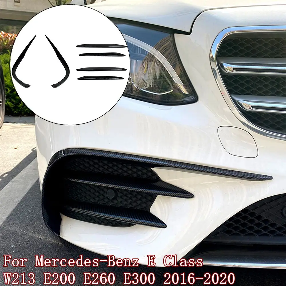 Передний бампер спойлер противотуманная фасветильник Canard для Mercedes Benz E Class W213 2016