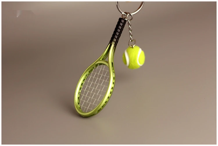 Спортивные товары брелок для теннисных ракеток креативная рекламная подвеска