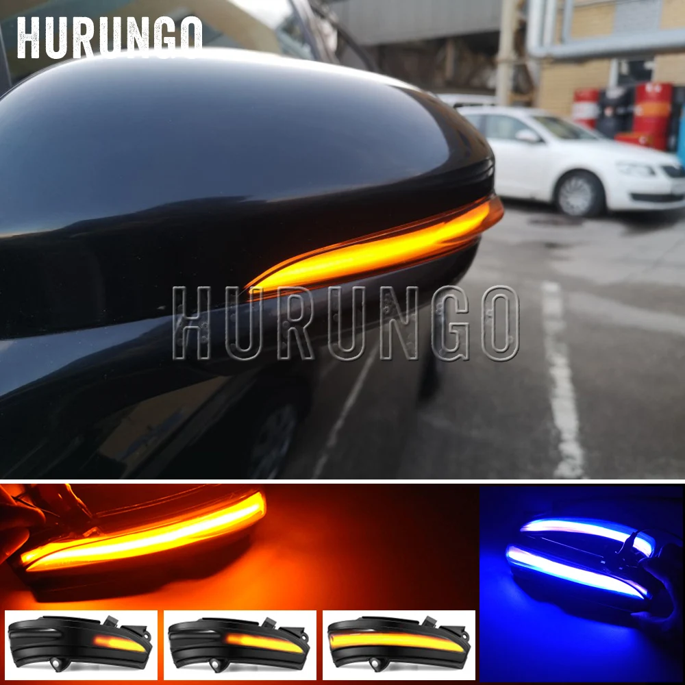 

LED Dynamic Turn Signal Side Mirror Blinker Indicator Sequential Light For Ford Fusion Mondeo 2013 2014 2015 2016 2017 2018 4th.