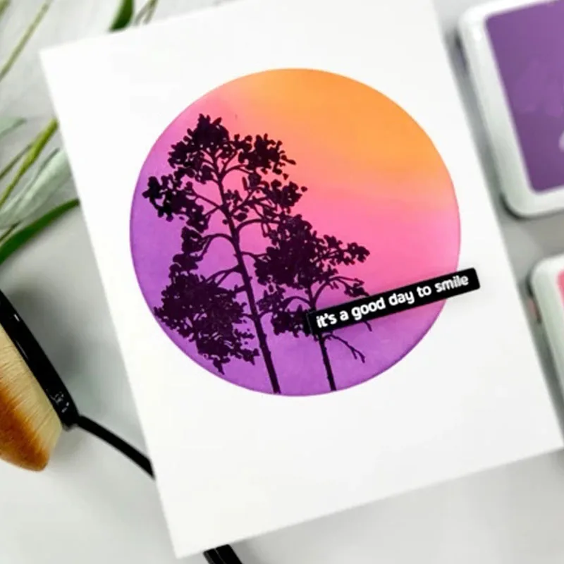 Beautiful Flowers&ampTrees Clear Stamps for Scrapbooking Card Making Sunflowers&ampTulip&ampWild Flowers%Trees | Дом и сад