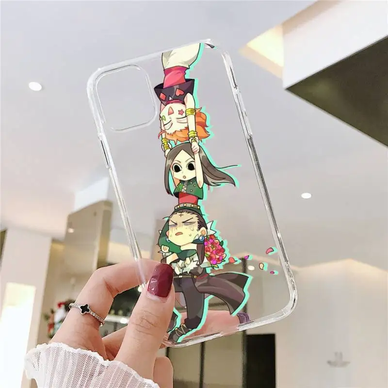 

Hunter HXH Anime Hunter X Phone Case Transparent for iPhone 11 12 mini pro XS MAX 8 7 6 6S Plus X 5S SE 2020 XR