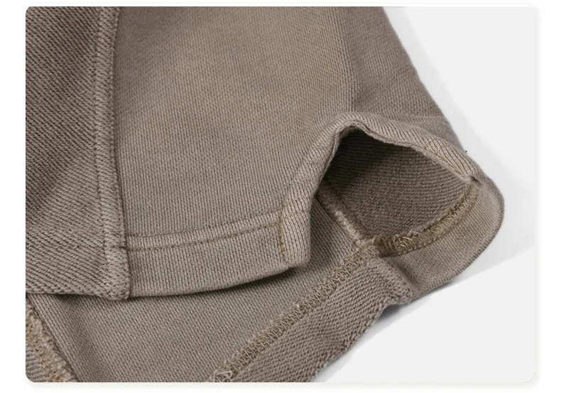 

Male Harem Short Trousers Zipper Pocket Sportwear Shorts Men Summer Vintage Washed Streetwear Hip Hop Loose Casual Shorts