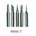 Новинка 100%, высококачественный медный наконечник паяльника 900M-T, сварочные наконечники для бессвинцового паяльника, инструменты для паяльной станции BGA