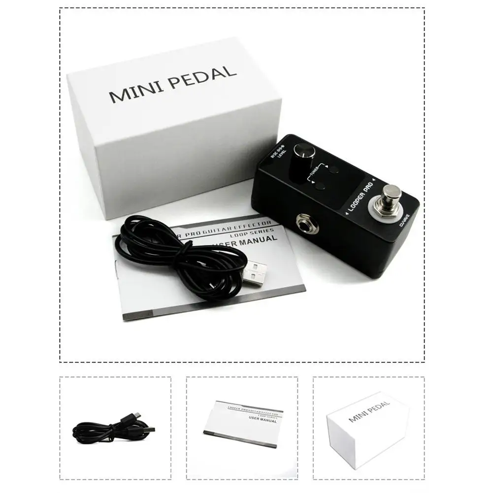 Guitar Effects Pedal Looper Recording Pro Effect Stompbox | Спорт и развлечения
