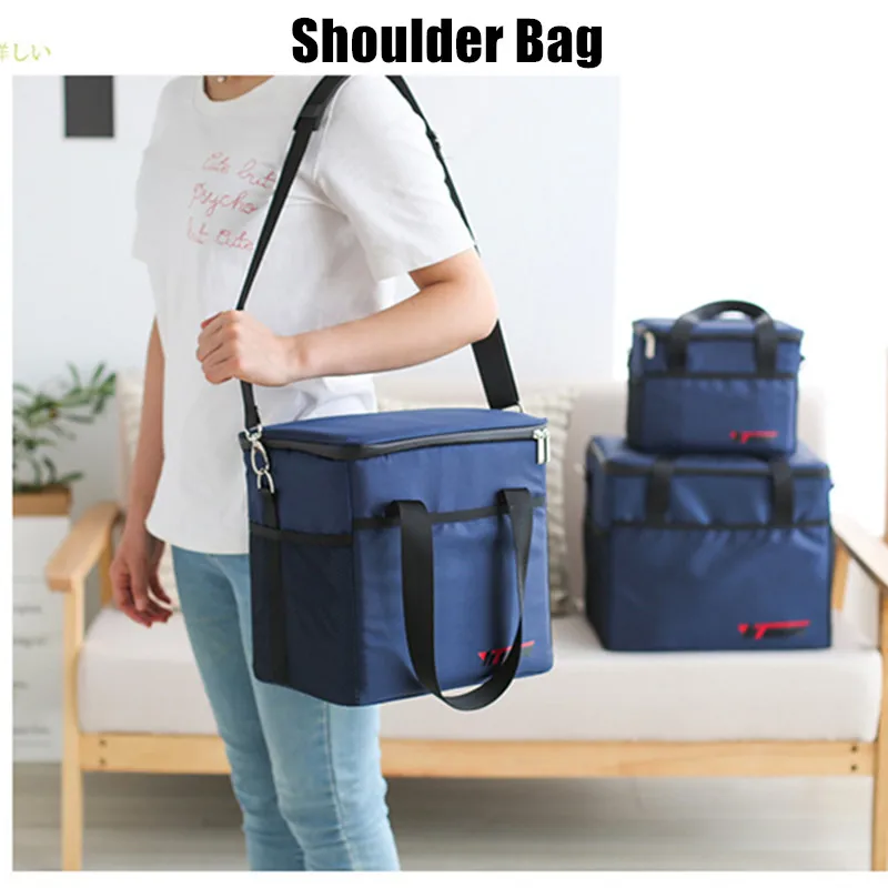 Сумка для пикника на открытом воздухе Оксфорд изоляции коробка-сумка обеда