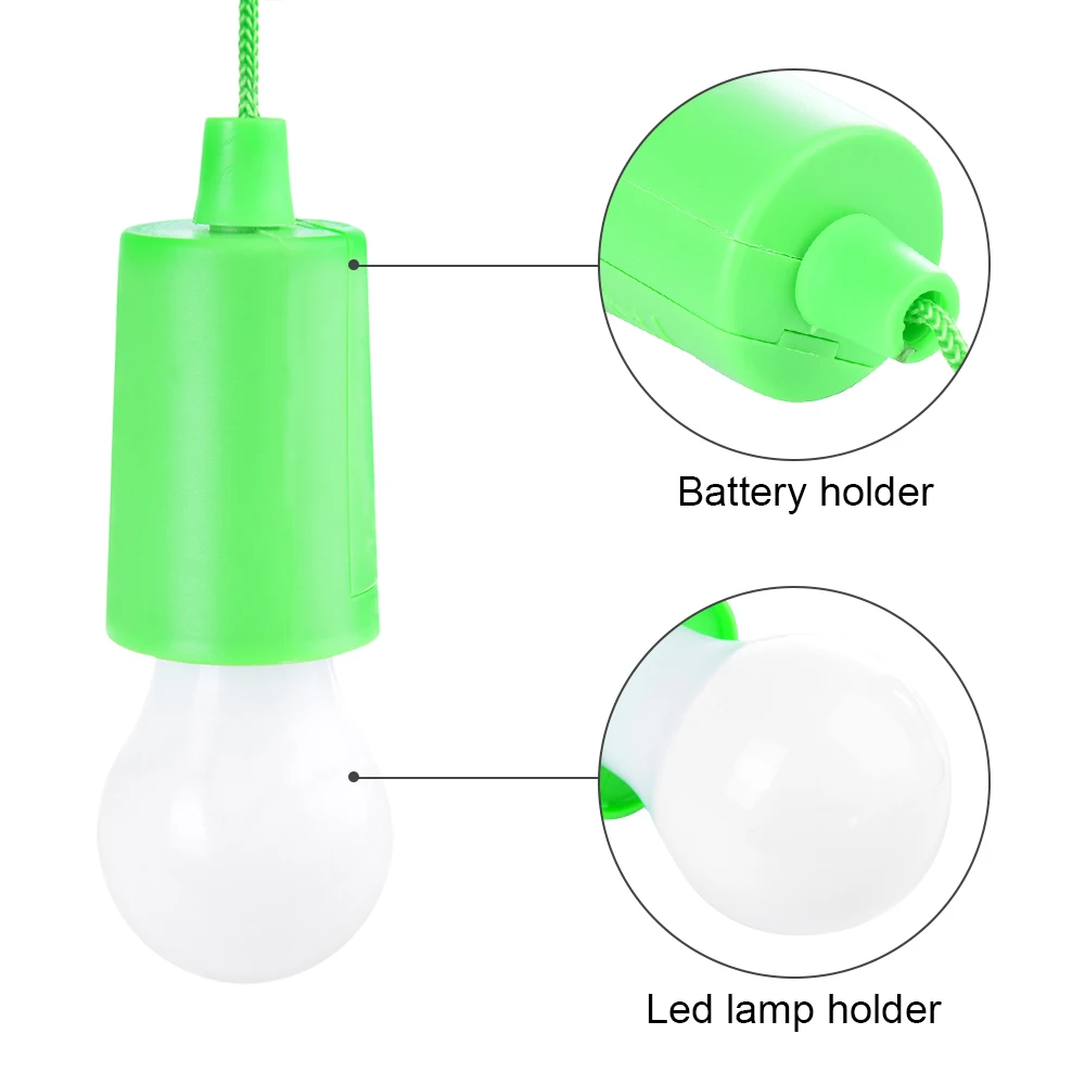 Портативный вытяжной шнур светильник наружный подвесной ночной Светильник s