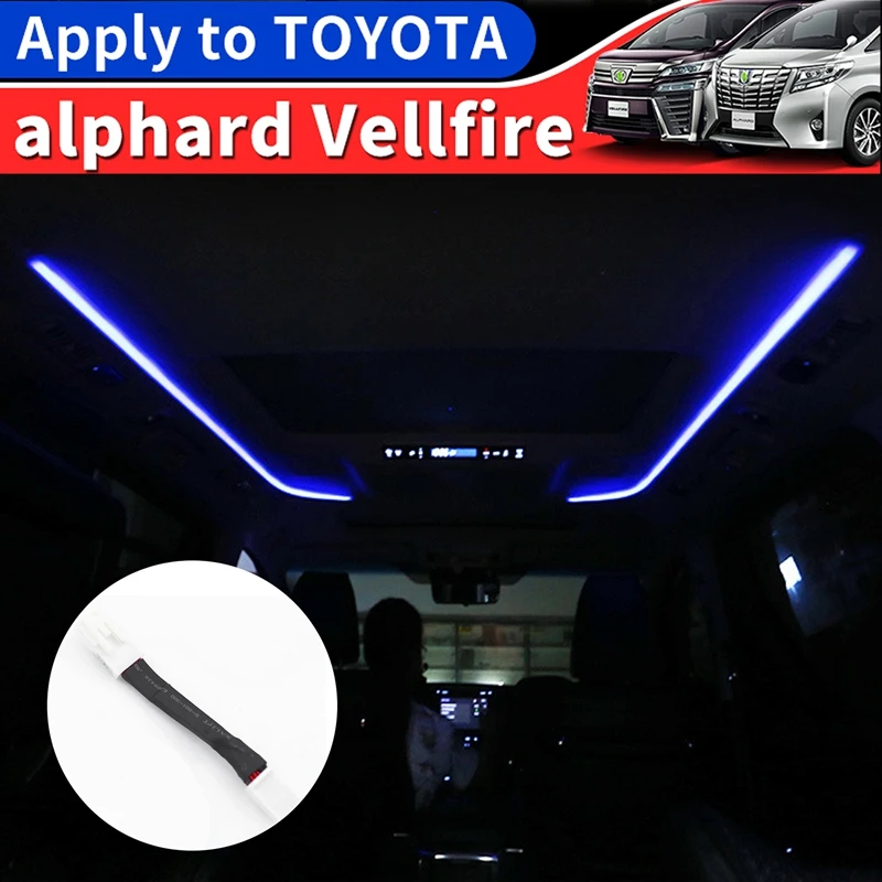 

Car Roof Ambient Lights Module Automatic Color Changing Controller for Toyota Alphard 2015-2020