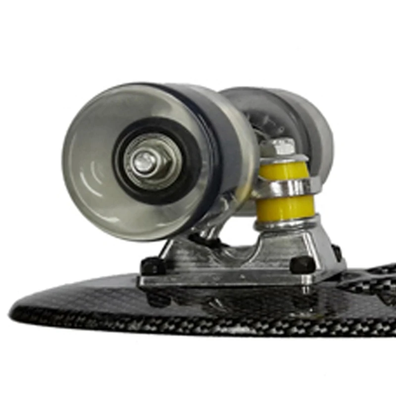

Penny Board Flexible Plastic Cruiser Board Mini Skateboards For Beginners Or Professional with High Rebound PU Wheels 1
