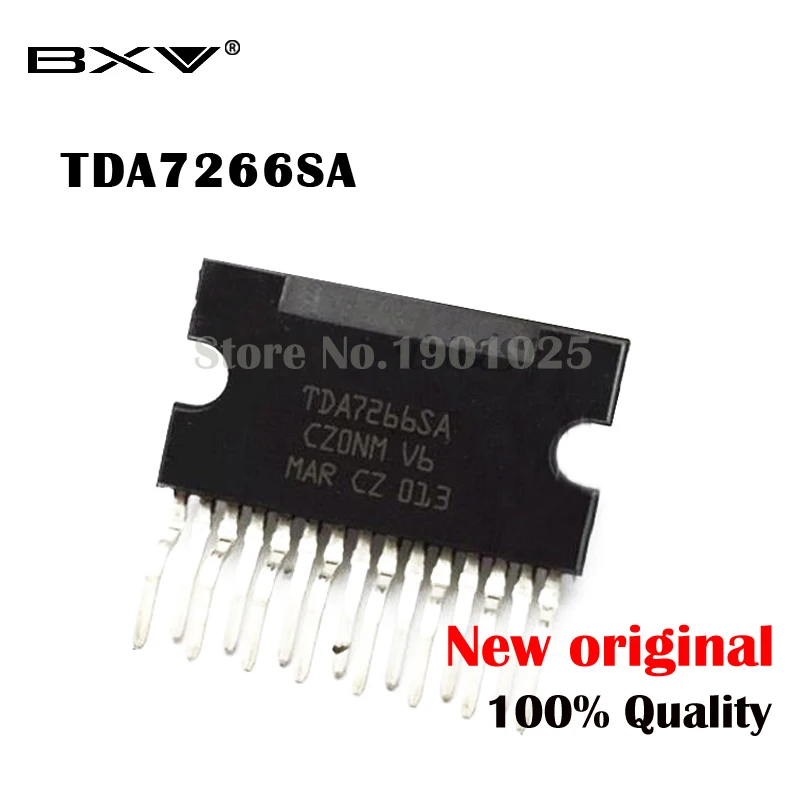 

5pcs/lot TDA7266SA TDA7266 ZIP-15 2-channel stereo/audio amplifier new and original