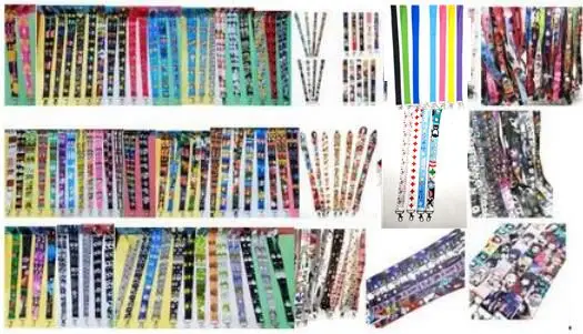 Новинка 100 шт. различные дизайнерские брелки для ключей банковские карты шейные