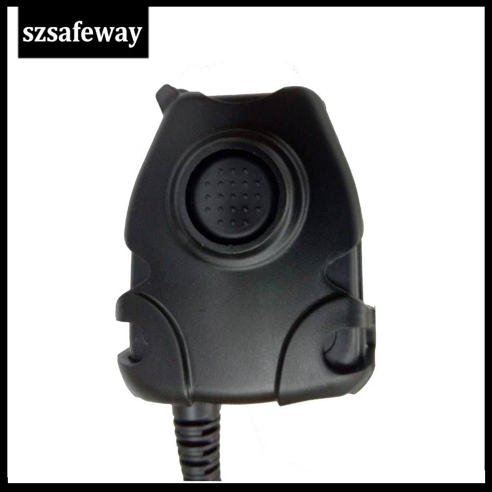 Водонепроницаемый PTT кабель для Z тактическая гарнитура ComtacII H50 MSA SORDIN H60 HD03 Kenwood