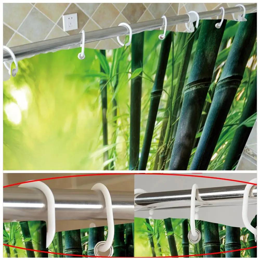 Afro Black Girl Bathroom Shower Curtain Fabric Waterproof American African Sexy Woman Art Bath Curtains Polyester Durable | Дом и сад