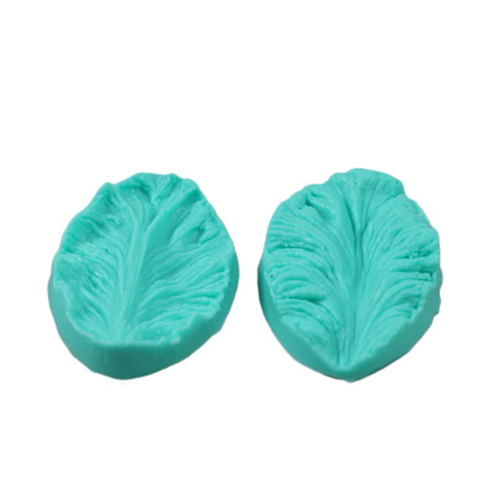 2 шт. лепестковая форма в виде тюльпана 3D листья Fondant силиконовые формы для торта