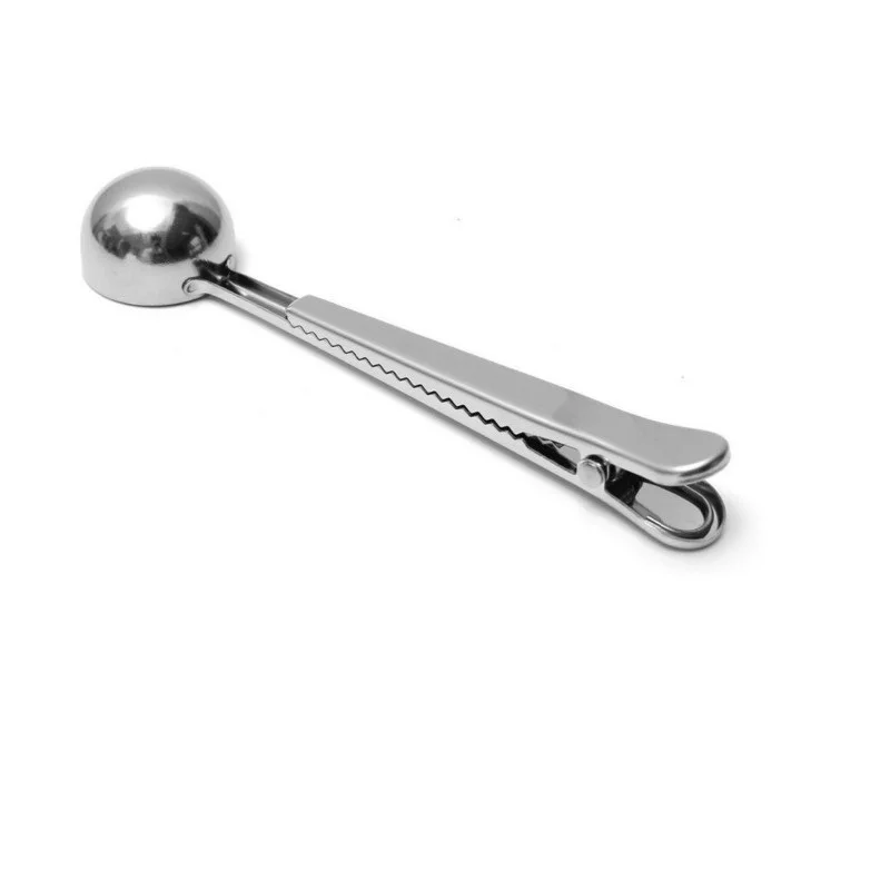 1 шт. из нержавеющей стали кофе фруктовый мороженое Круглый совок с зажимом