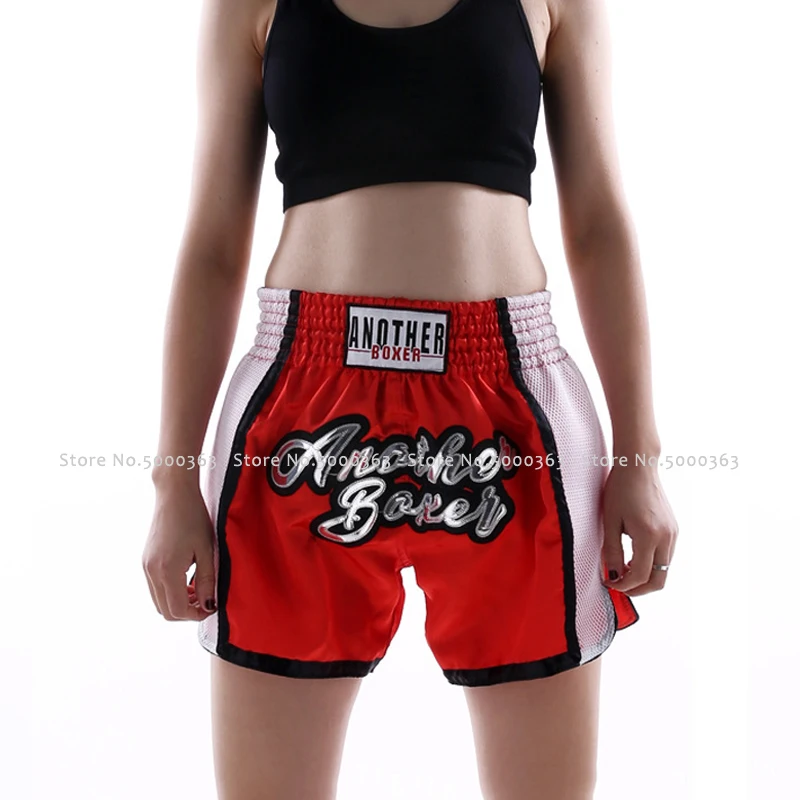 Для мужчин и женщин Bjj Muay Thai кикбоксерские шорты детские боксы для фитнеса