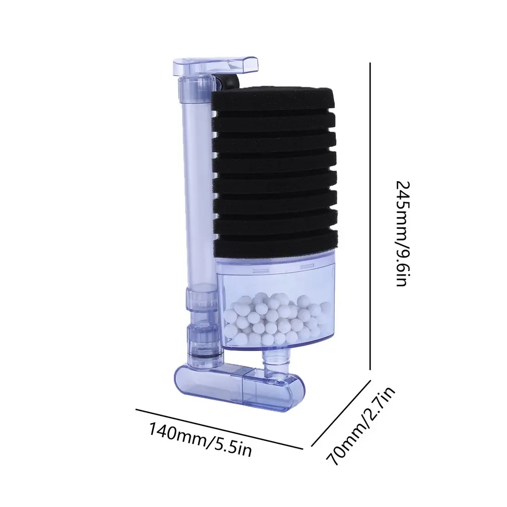 

Multifunctional Reusable Fish Tank Supplies Air Purifier Water Quality Filter Water Tank Supplies Water Tank Filter