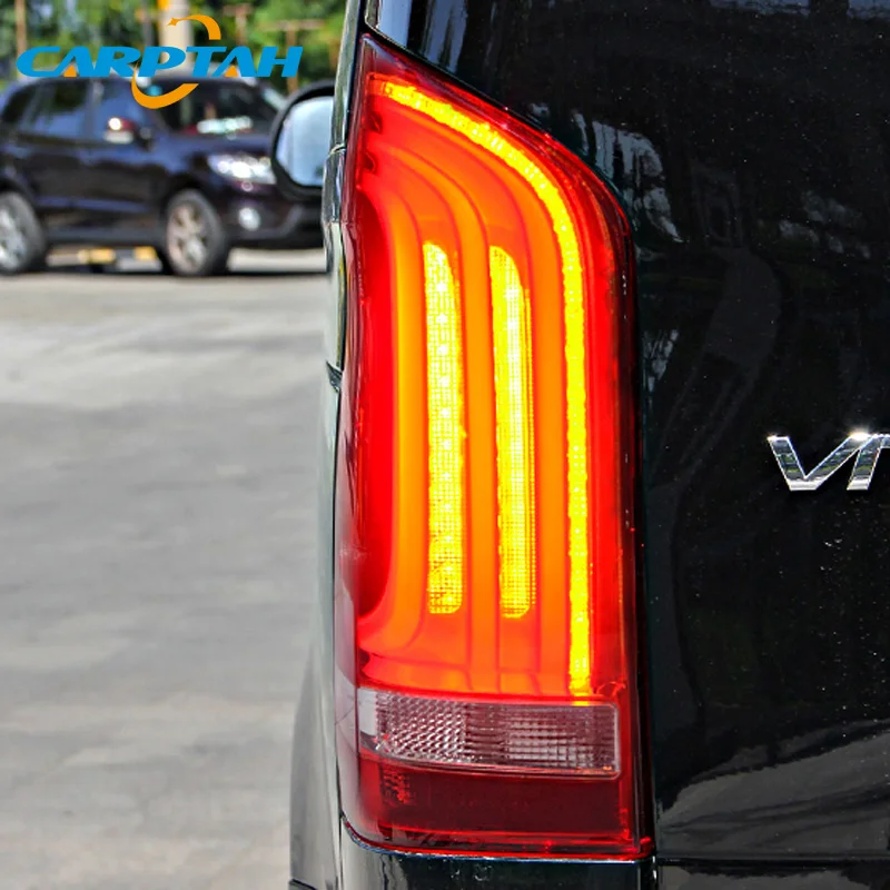 

Car Styling Taillight Tail Lights For Mercedes Benz V-Class Vito V250 V260 Rear Lamp DRL + Turn Signal + Reverse + Brake LED