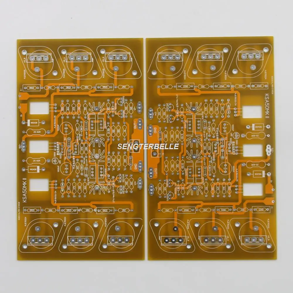 

One Pair KSA50 MK2 Class A Amplifier Board High Power Amplifier Bare Board PCB