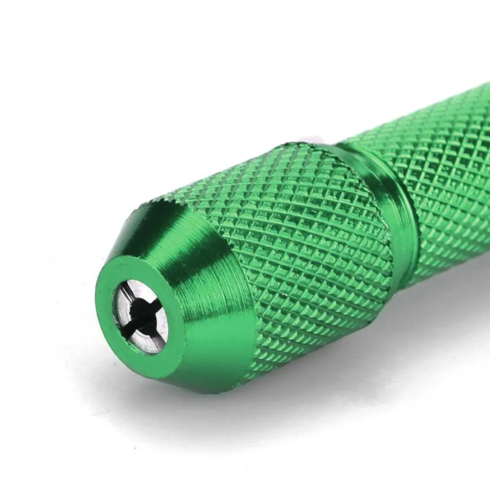 Зеленый нескользящий держатель для татуировки из алюминиевого сплава (без