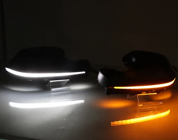 

Pair White Amber Dynamic LED Side Mirror Light Turn Signal Blinker Lamp For Honda Civic 2016 2017 2018 2019 2020 Car Styling