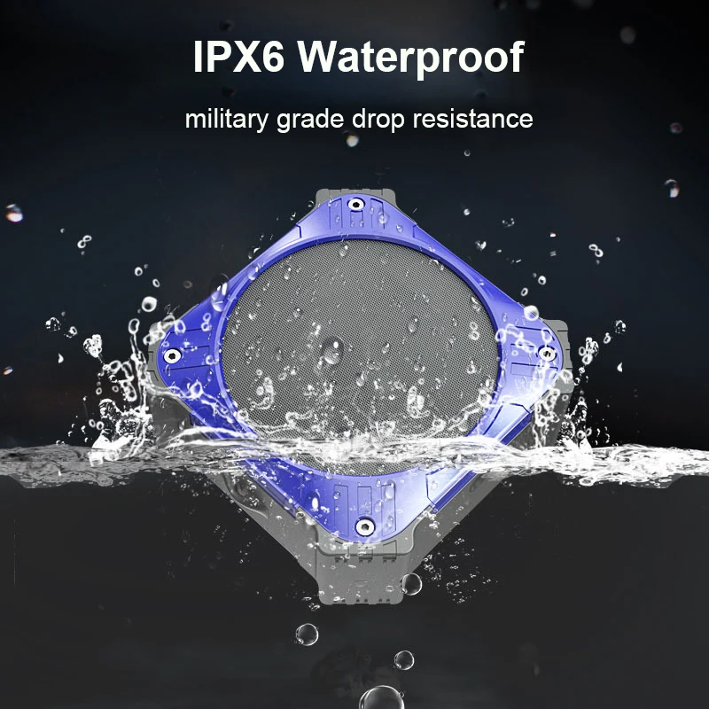 Портативные bluetooth колонки Power ful сабвуфер с зарядкой от солнечной энергии уличный