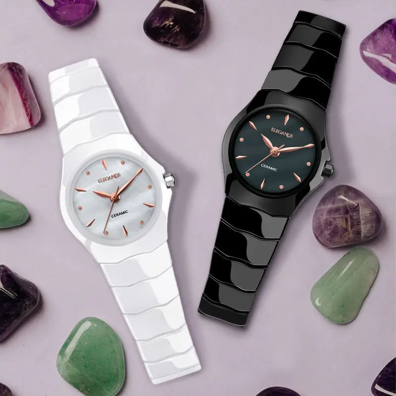 

Гонконгский бренд, часы для учеников средней школы, женские студенческие корейские простые водонепроницаемые женские часы, полностью кера...