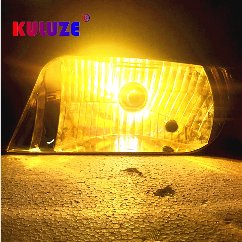 2 Pcs H1 H3 H4 H7 H8 H11 Super Yellow Headlamp 2300K HB3 HB4 9012 Halogen Lamp Upgrade Rain And Fog Proof Light Car Bulb