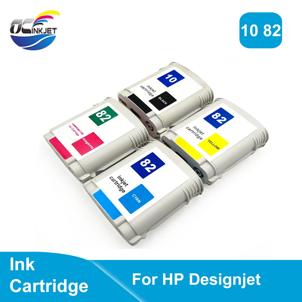 

OCINKJET чернильный картридж для HP 10 82, совместимый с принтером HP Designjet 500 500ps 800 800ps 815MFP 820MFP 1100