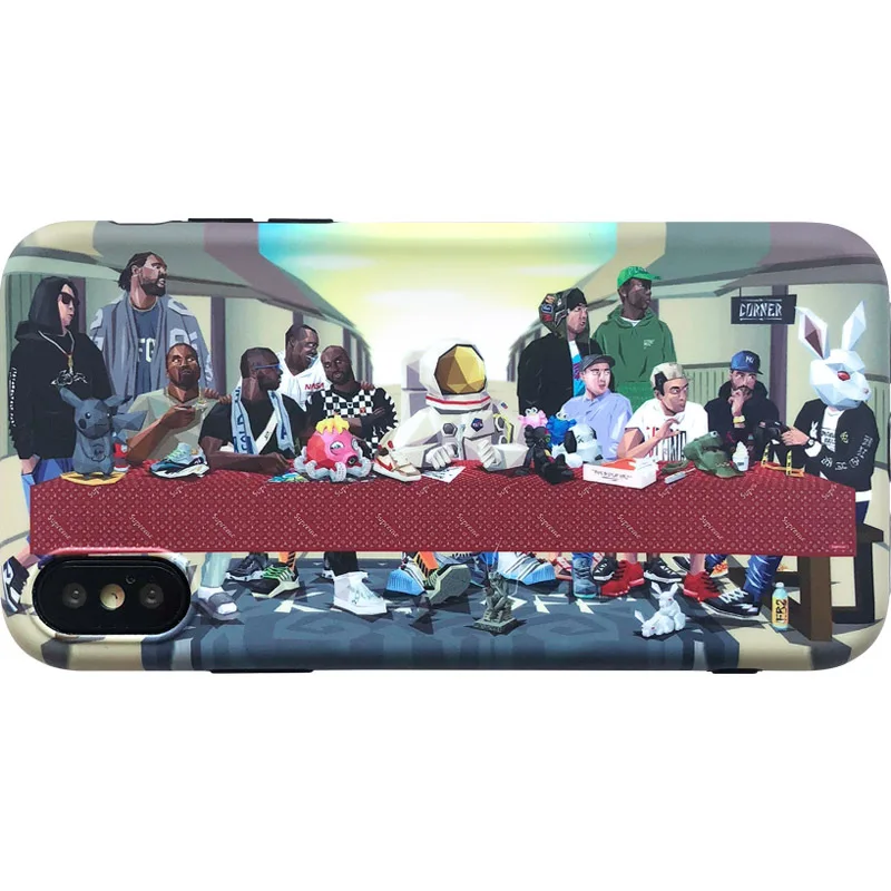Модный Ретро чехол для телефона с изображением Тайной вечери iPhone 11 Pro Max XR Xs X 7 Puls 8 s