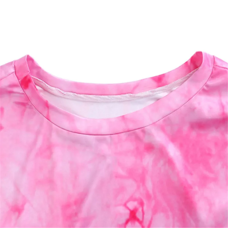 

hirigin Women Spring Autumn Long-sleeved Tie dye Sweatshirt 2020 Fashion Ladies Casual Street Outfit Top