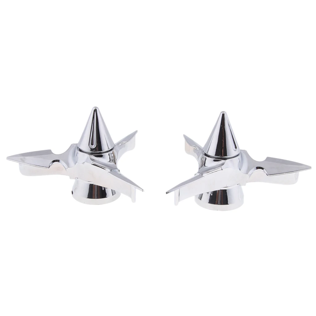 Chrome Spun Blade Axle Caps For 2008-2013 | Автомобили и мотоциклы