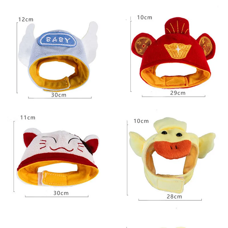 Cute Cat Hat Rabbit Ear Banana Animal Shaped Headgear Kitten Puppy Chihuahua Dogs Hairwear Pet Costume Cosplay Photo Props Hats |