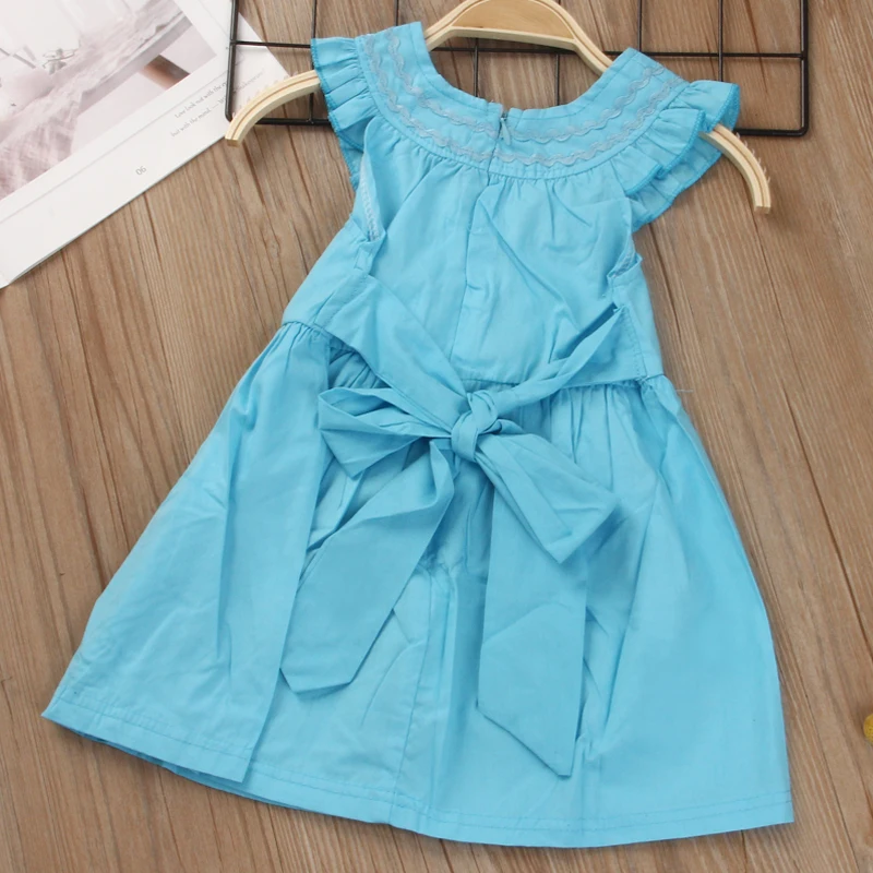 Платье для маленьких девочек Bear Leader Летние Повседневные Вечерние платья