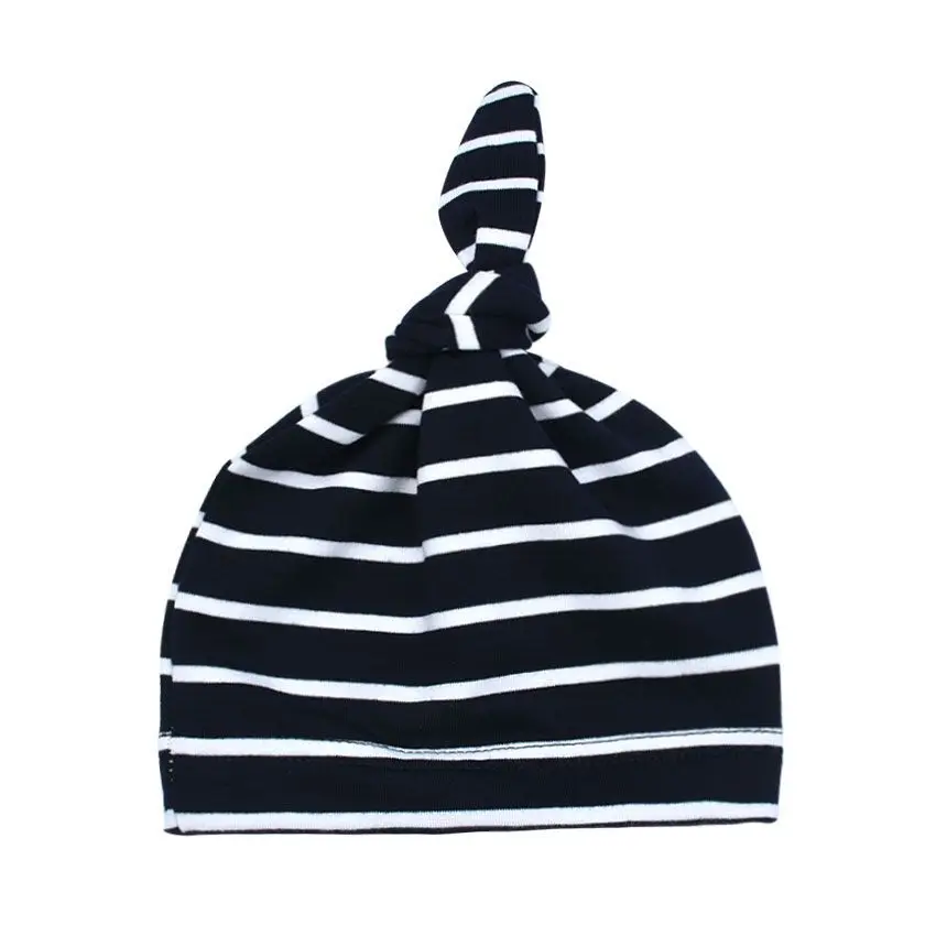 Шапка детская однотонная в полоску 5 цветов на весну/осень | Детская одежда и