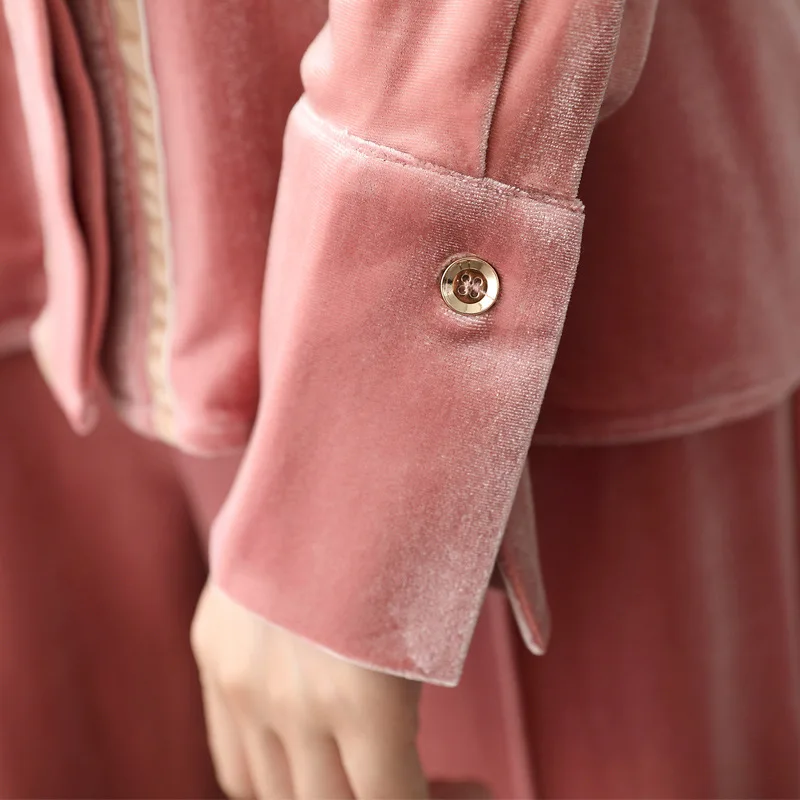 Женский пижамный комплект зимняя Фланелевая пижама из двух предметов|velvet