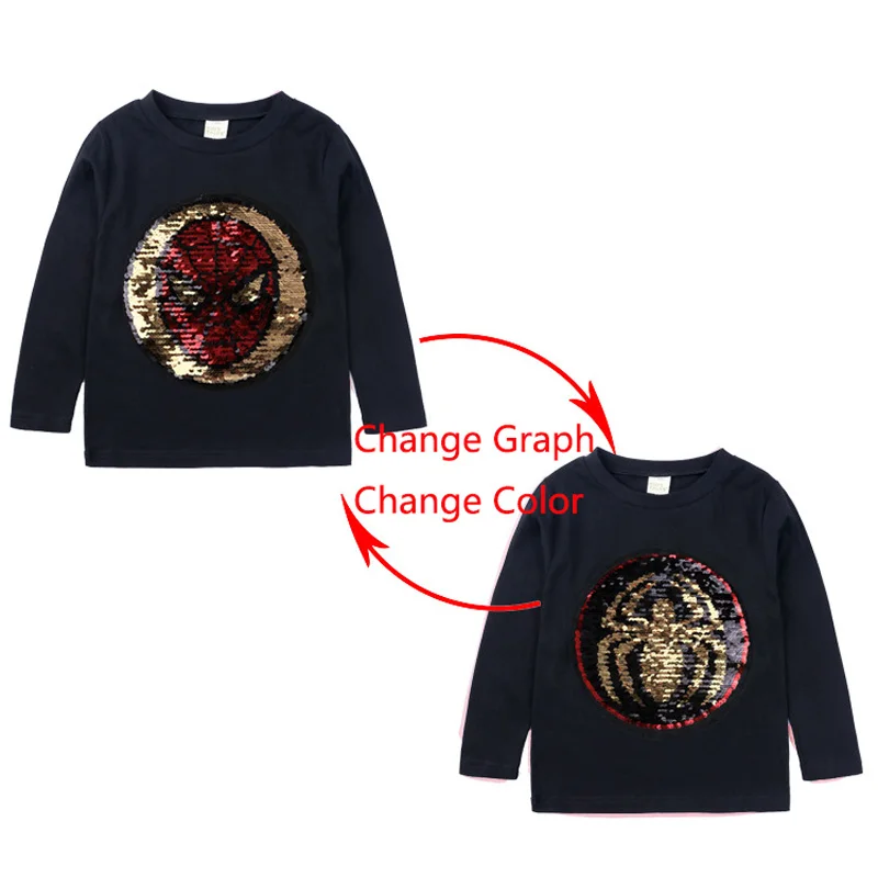 Детский хлопковый топ с пайетками на возраст 2 8 лет|Тройники| |