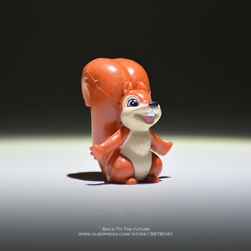 Disney Bambi Squirrel 3.5cm mini doll Action Figure Anime Decoration Collection Figurine Toys model for children gift | Игрушки и хобби