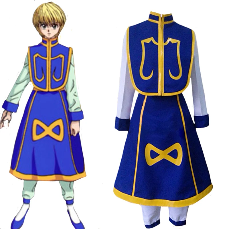 

Anime HUNTER x HUNTER Cosplay Kurapika Kurta Costume Custom Made Any Size