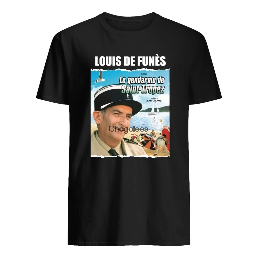 Рубашка Louis De Funes подарок футболка подарки футболки для мужчин и женщин|Мужские