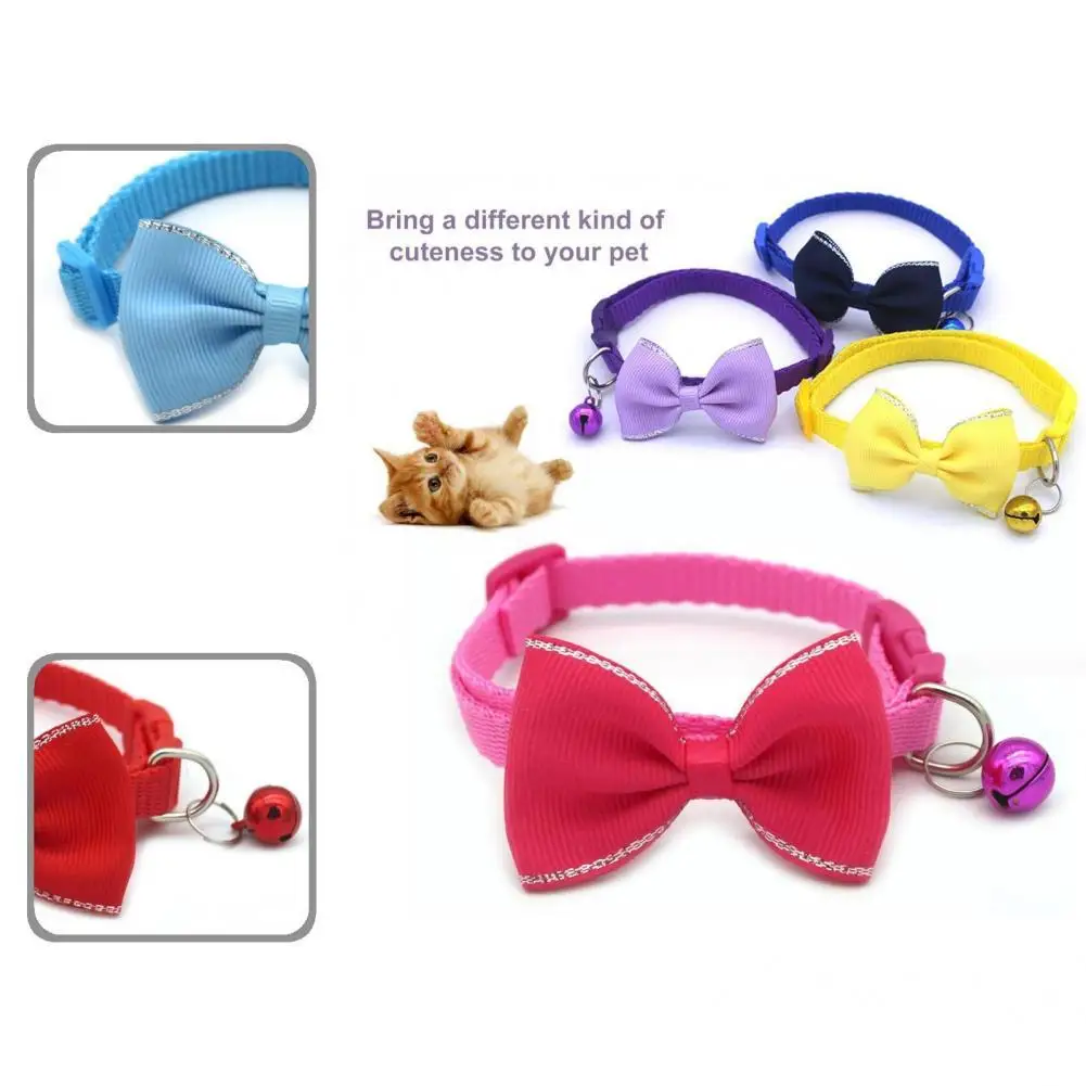 

Удобное универсальное ожерелье с бантом в виде кошек и колокольчиком для праздника Весны