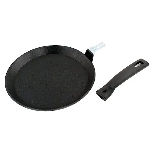 Сковорода блинная 220мм с антипригарным покрытием без ручки Кукмор|Сковороды| |