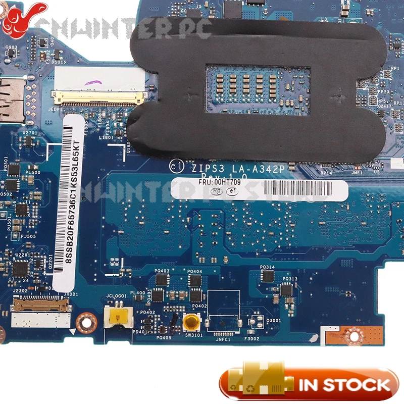 Материнская плата NOKOTION для ноутбука Lenovo Yoga 12 FRU 00PA834 01AY527 00HT710 01AY526 00HT709 - купить по