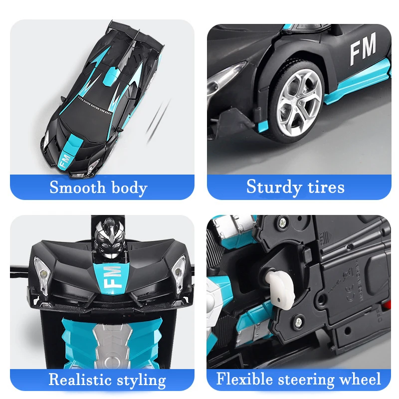 jmu 2in1 electric rc car transformation robots sports vehicle model robots toys cool deformation car kids toys gifts for boys free global shipping