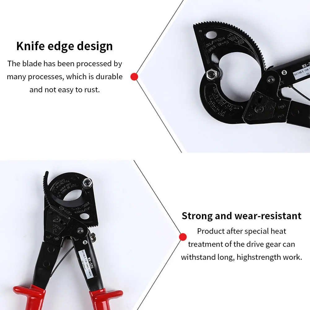 

Wire Stripper Tool Multi Functional Tool Stripping Pliers Automatic HS-325A Cutter Cable Scissors Multitool Adjustable Precision