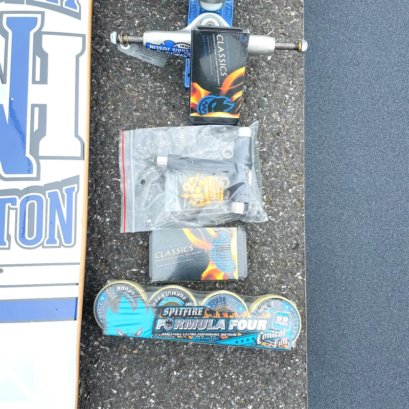 Фото 7-слойный профессиональный скейтборд канадского клена, полный двойной рокер 7,75/7,8/8,0/8,125/8,25/8,375/8,5 дюйма, размер №4